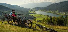 Mountainbiken vom See zum Berg Mountainbiken vom See zum Berg